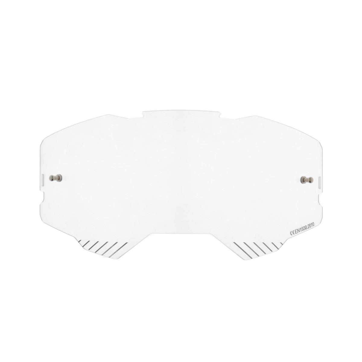 Lente Trasparente di Ricambio Per Maschera Vulcan