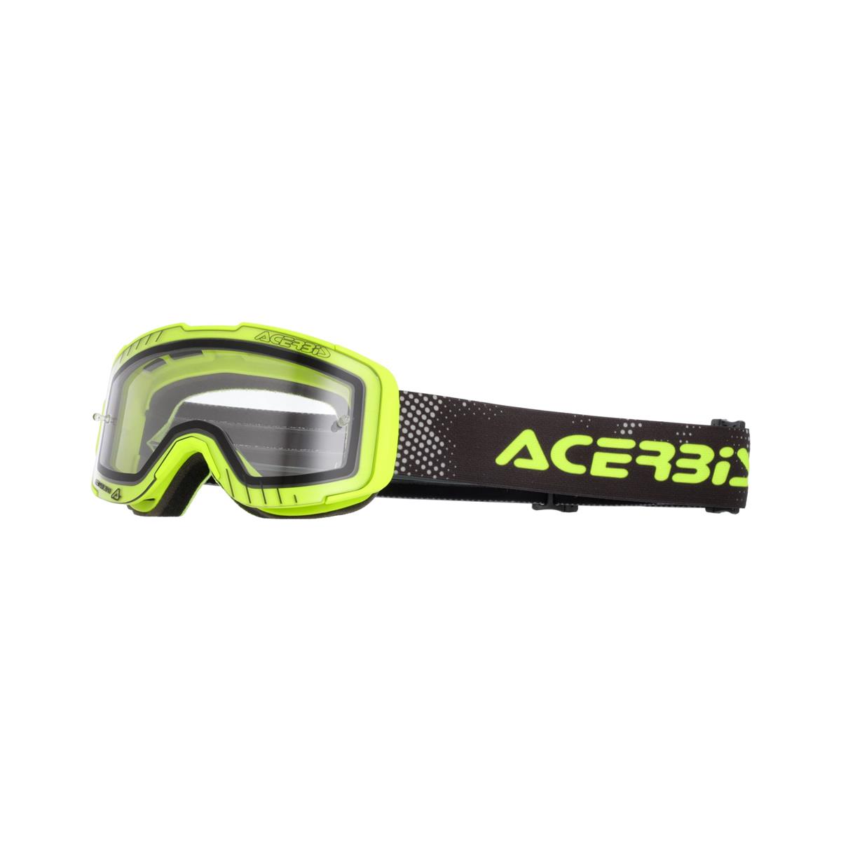 Maschera Bambino Vanguard Kid Giallo Fluo