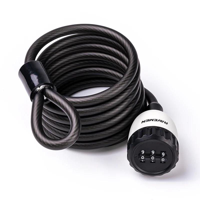 Lucchetto A Spirale con Combinazione BL11 Nero 2000mm