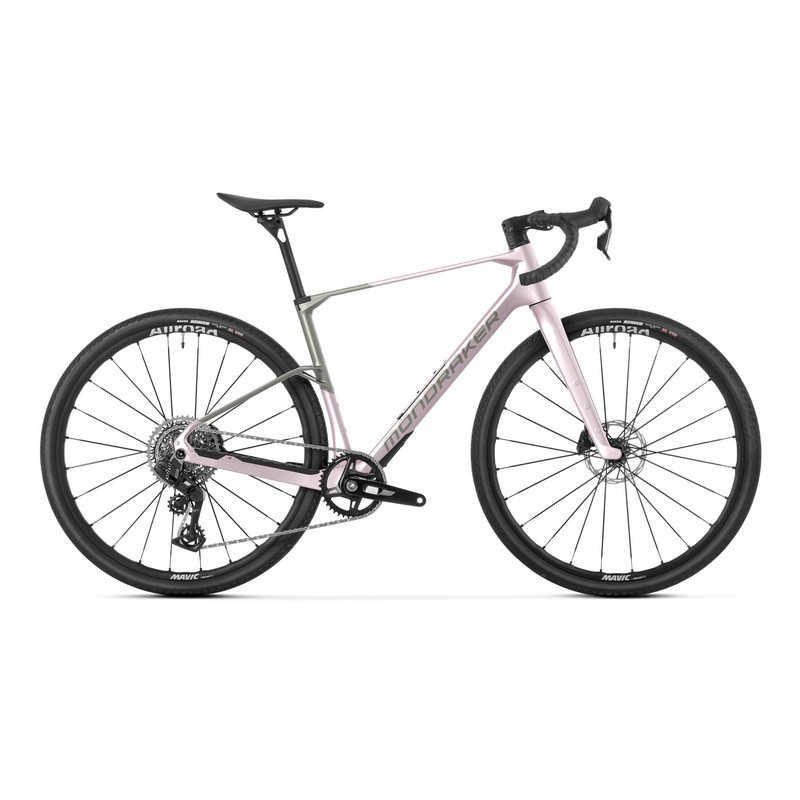 Carbono árido r 28 '' rival sram xplr axs 13v mirage prata 2026 tamanho s
