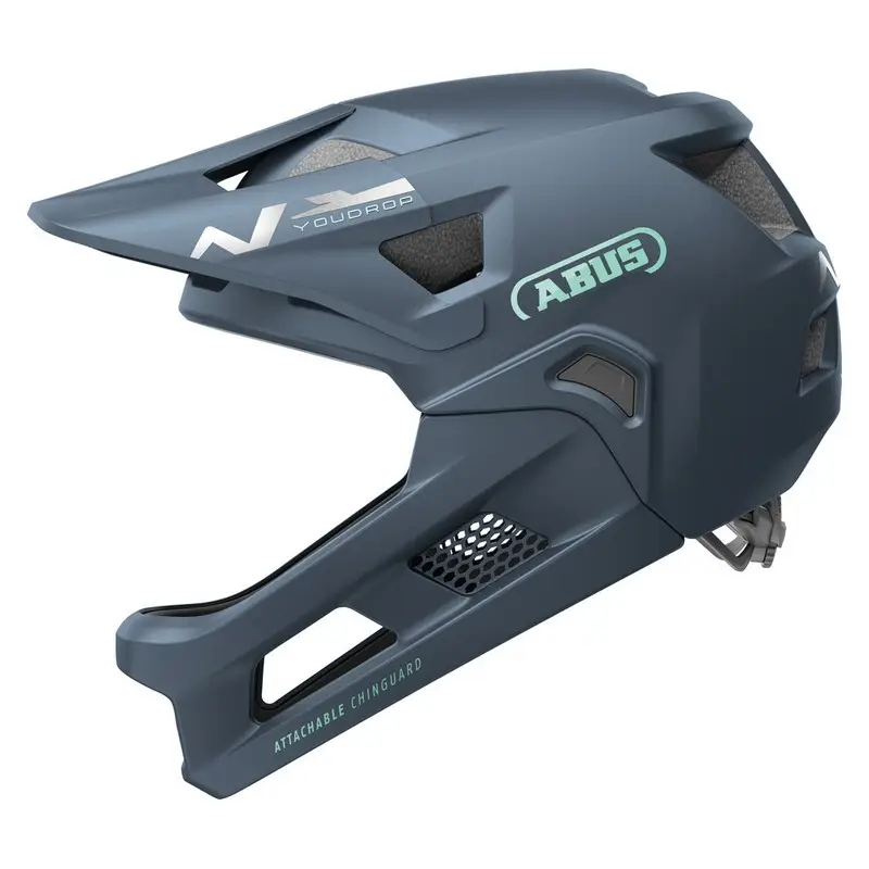 Capacete cheio de bebê com removível YouDrop FF Midnight Blue Cherry Bell Tower (48-55cm) - image