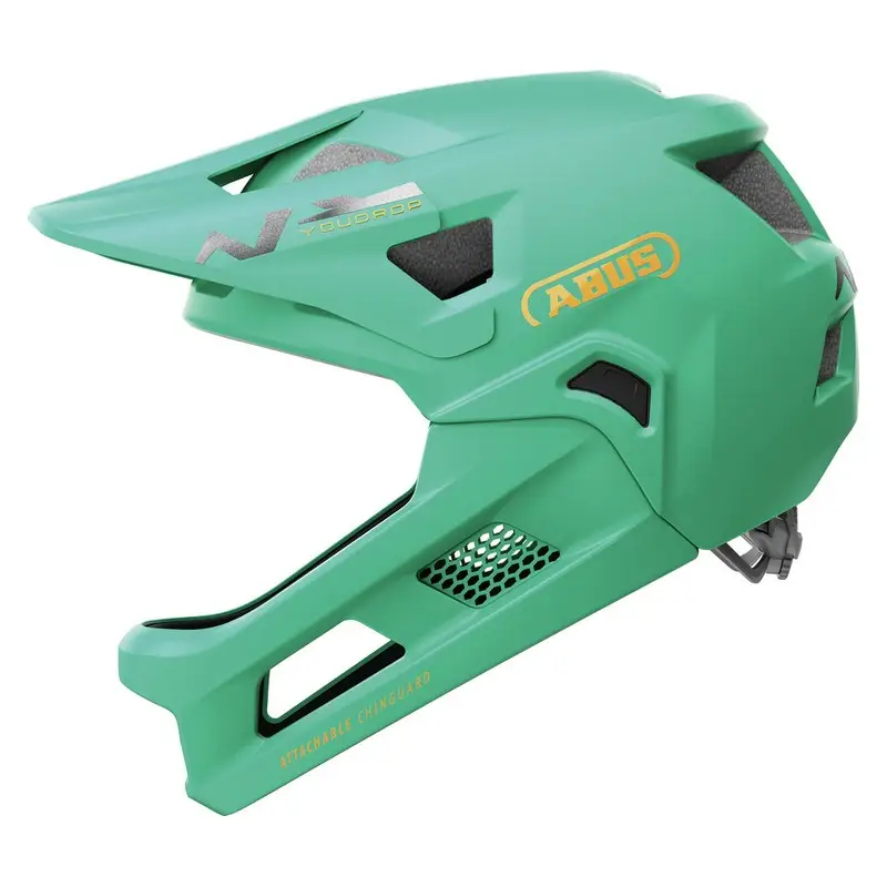 Capacete completo de bebê com tamanhos de tamanho verde de Sage Removable Youdrop Sage (48-55cm) - image