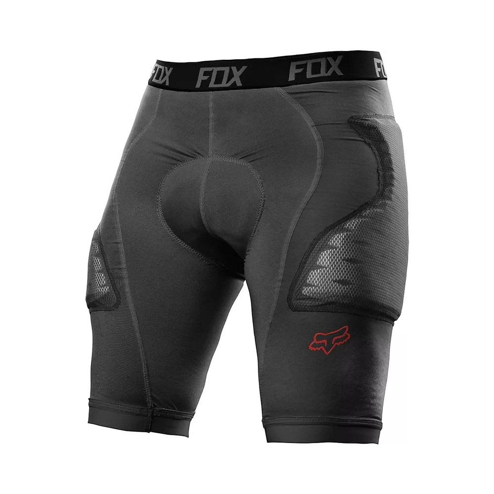 Calzoncillos cortos de protección con badana negra Titan Race Talla S