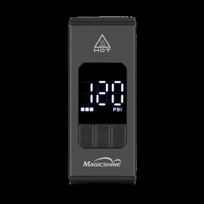 Airro Electric Miniprance com medidor de pressão digital integrado 8 bar / 120 psi #4