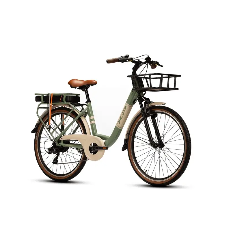 C'est La Vie D6.4 26'' 6v 418wh XP Rear Motor Shiny Green One Size - image