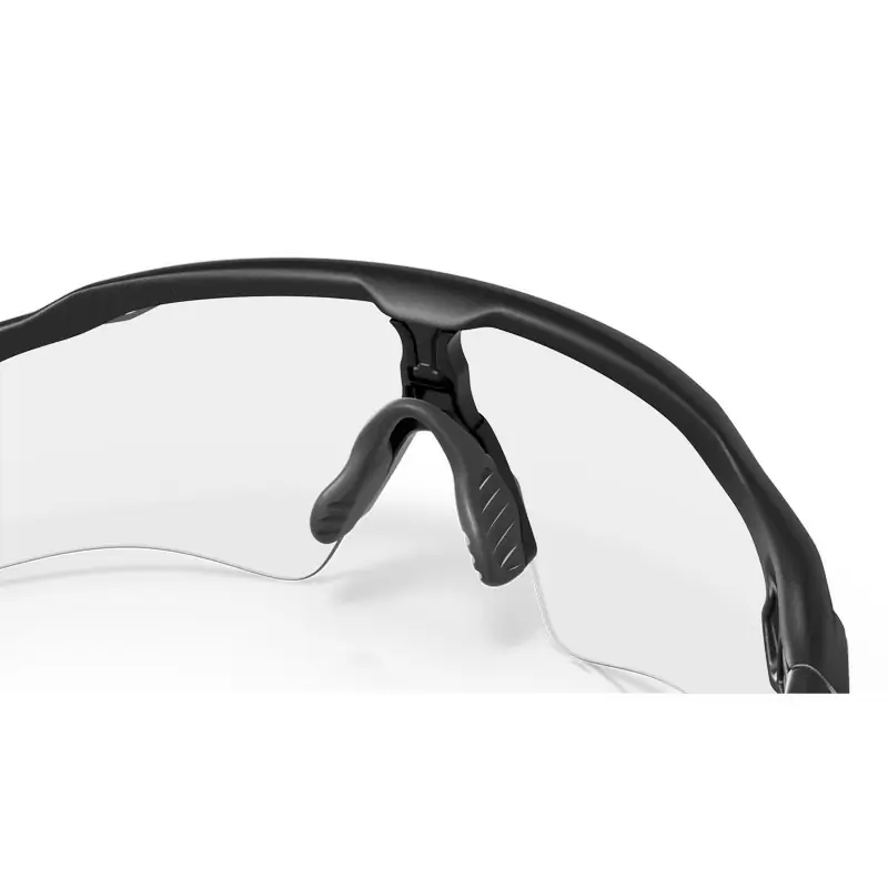 EV Path Steel Radar Glasses Clear To Black Iridium Photochromic Lens #6