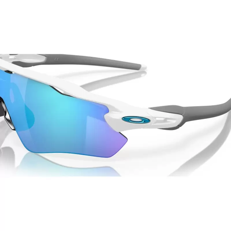 Gafas Radar EV Path Lentes de zafiro Prizm blanco pulido #3