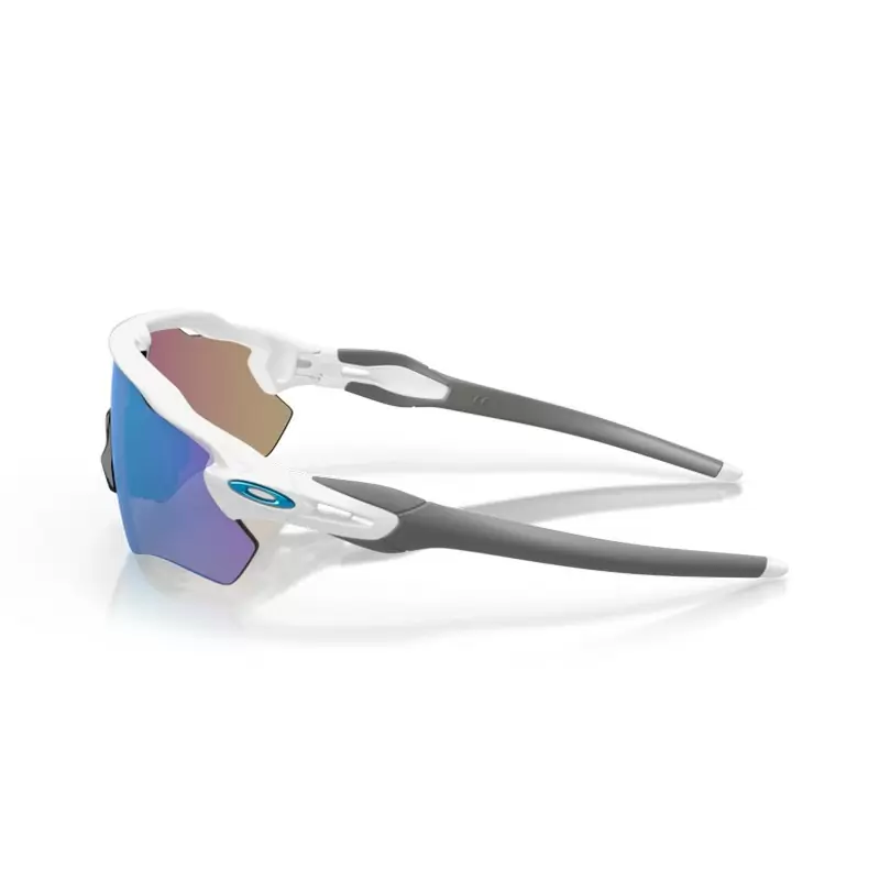 Occhiali Radar EV Path Polished White Lente Prizm Sapphire #1