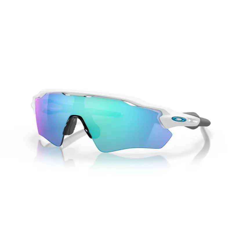 Lunettes Radar EV Path, verres Prizm saphir blanc poli - image