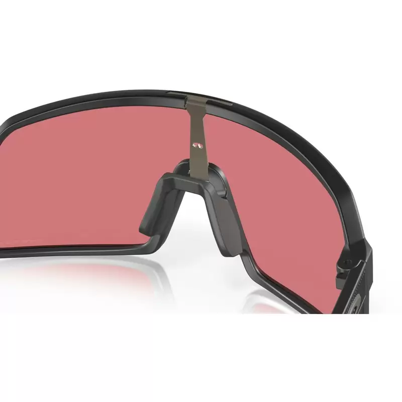 Sutro S Matte Black Glasses Prizm Trail Torch Black/Red Lens #4
