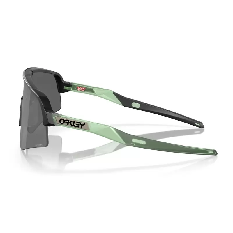 Sutro Lite Sweep Matte Black Glasses Prizm Black Lens Black/Transparent Green #7