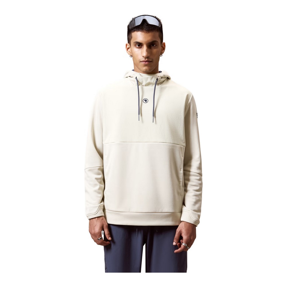 Felpa MTB Trailster Tech Hoodie Stone Taglia XS