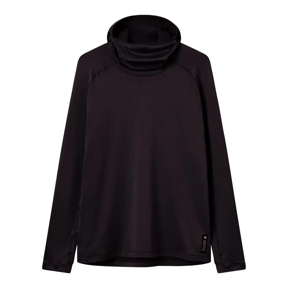 Felpa MTB Con Cappuccio AllTrack Roam Scuba Hoodie Nero Taglia S - image