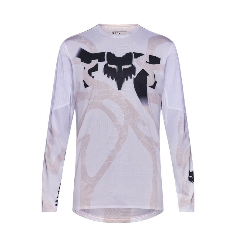 MTB Long Sleeve Jersey Flexari LS Jersey Diffuse Special Edition White Size L