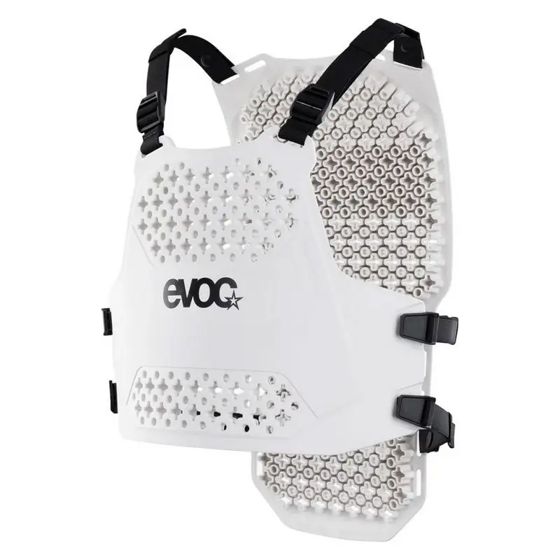 MTB Chest Protector Torso Protector White Size XS - image