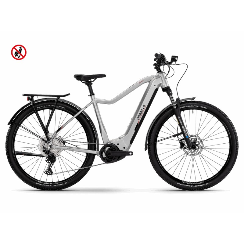 Corwen F750N High 29'' 12v 750Wh Bosch Performance Line CX Smart System Grigio Taglia L