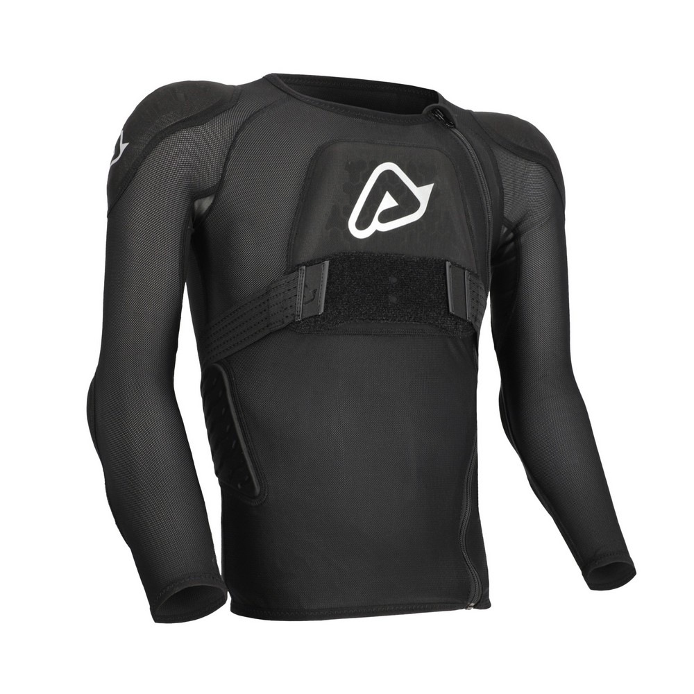 Pettorina MTB Bambino FLUX AIR KID Nero Taglia S/M (7-10 Anni)