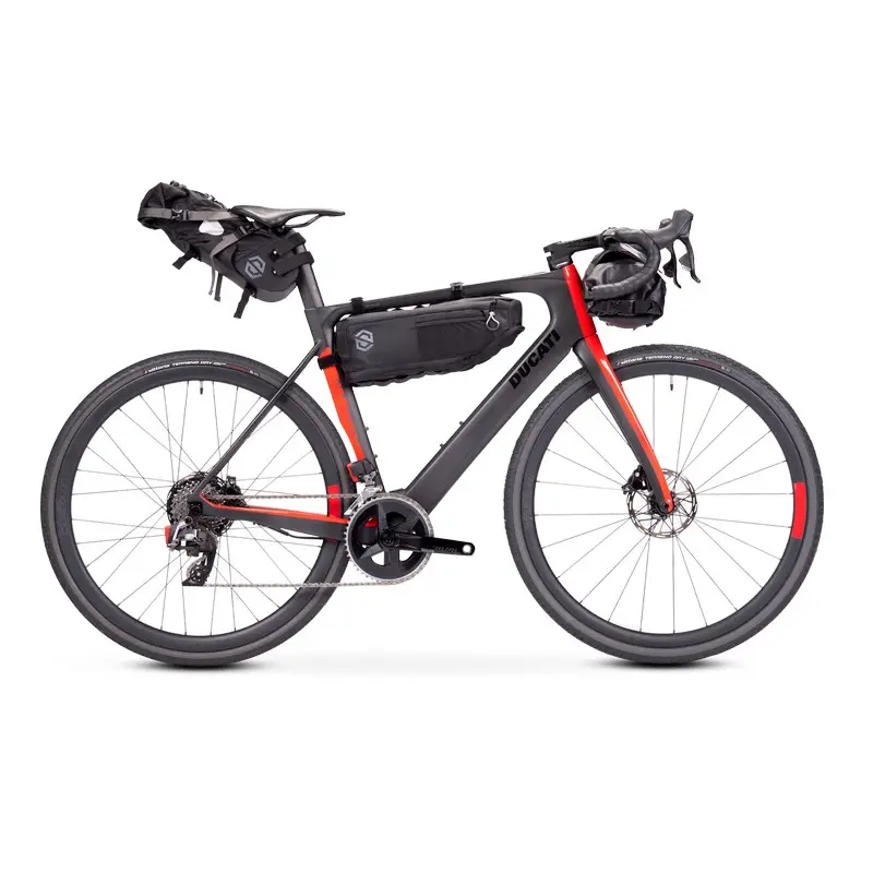 Futa All-Road 28'' 2x12v 250Wh FSA HM1 Nero/Rosso Taglia M - image
