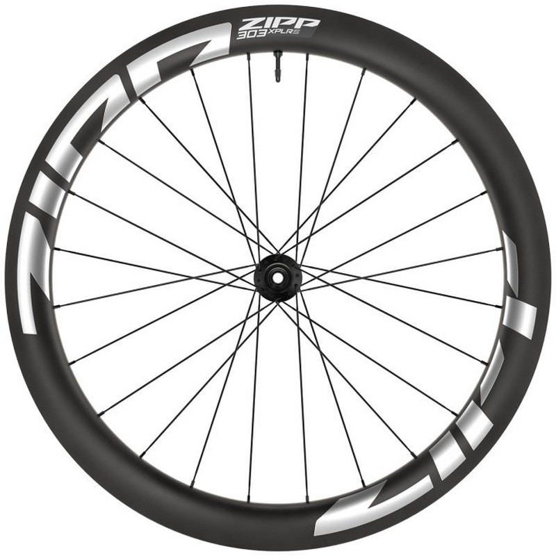 Ruota Gravel Anteriore 303 XPLR S 28'' Disc 12x100mm Nero/Bianco