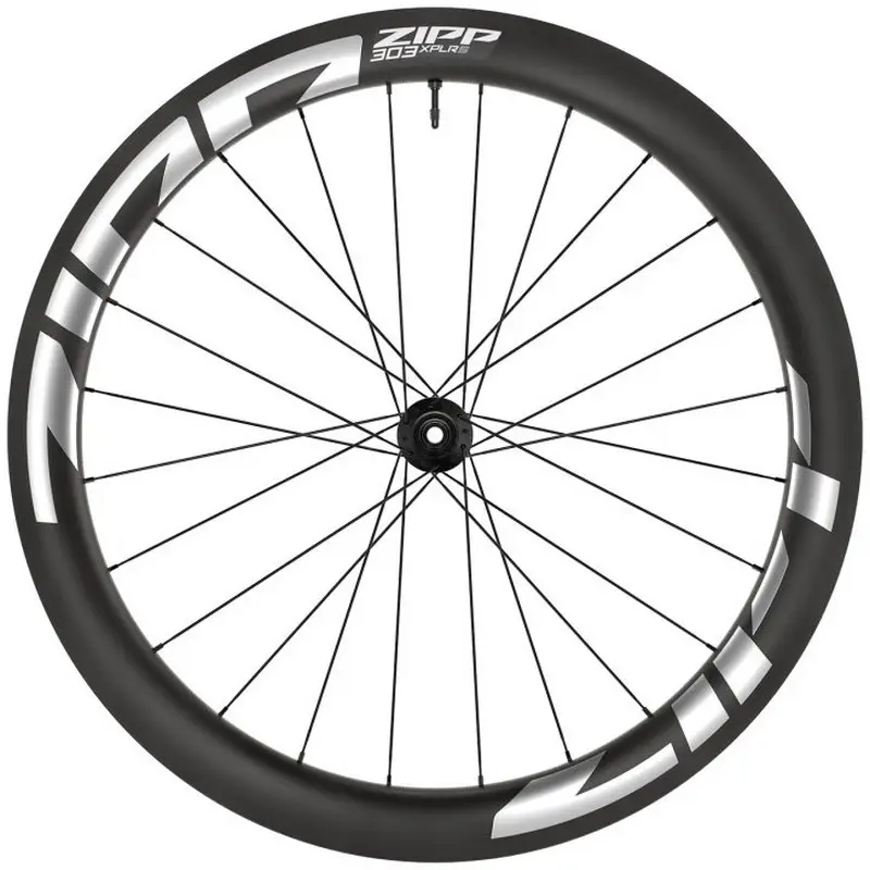 Coppia Ruote Gravel 303 XPLR S 28'' Disc 12x100/12x142mm Nero/Bianco Corpetto HG 11/12v #1