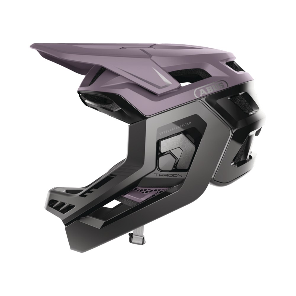 Casco Integral Con Mentonera Removible Targon Ash Purple Talla S (51-55cm)