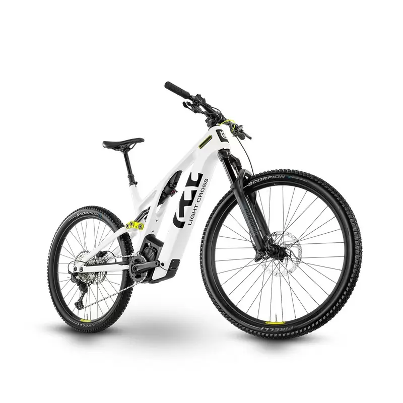 Light Cross LC4 27.5'' 12s 130mm 720Wh Shimano EP8 White/Black 2023 Size S - image