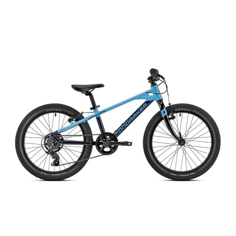 Mondraker 01023204 velo enfant leader 20 20 7v 6 8 ans violet bleu cl