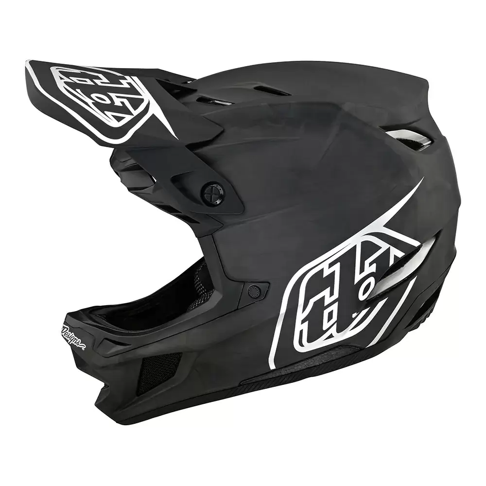 Carbon D4 MIPS TeXtreme Full Face Helmet Black/Silver Size XS (53-54cm) - image