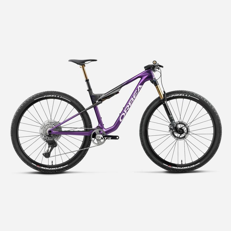 OIZ M-TEAM FACTORY 29'' 12v 120mm Royal Plum/Diamond Black 2027 Taglia S