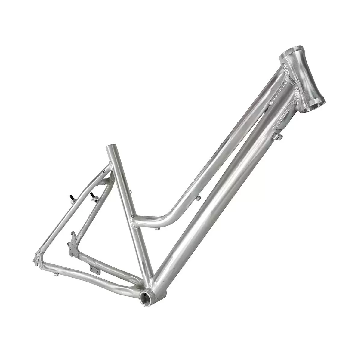 28'' Damen Trekking Rahmen Raw Alluminium Für Disc Brake (IS)/V-Brake - image