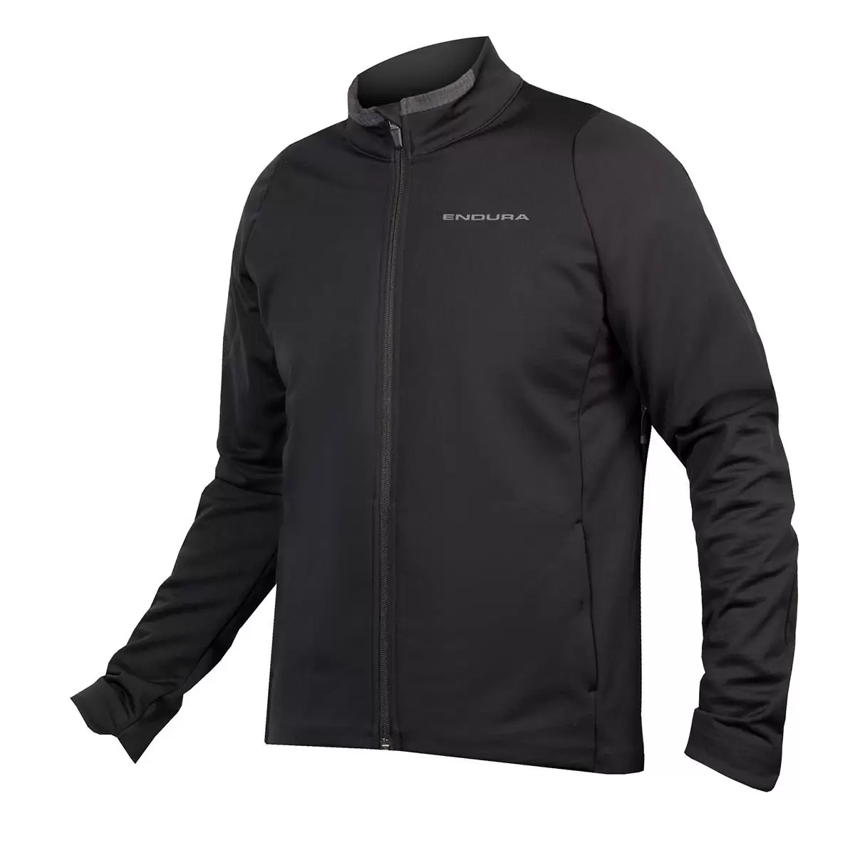 SingleTrack Softshell Winter Jacket Black Size S - image