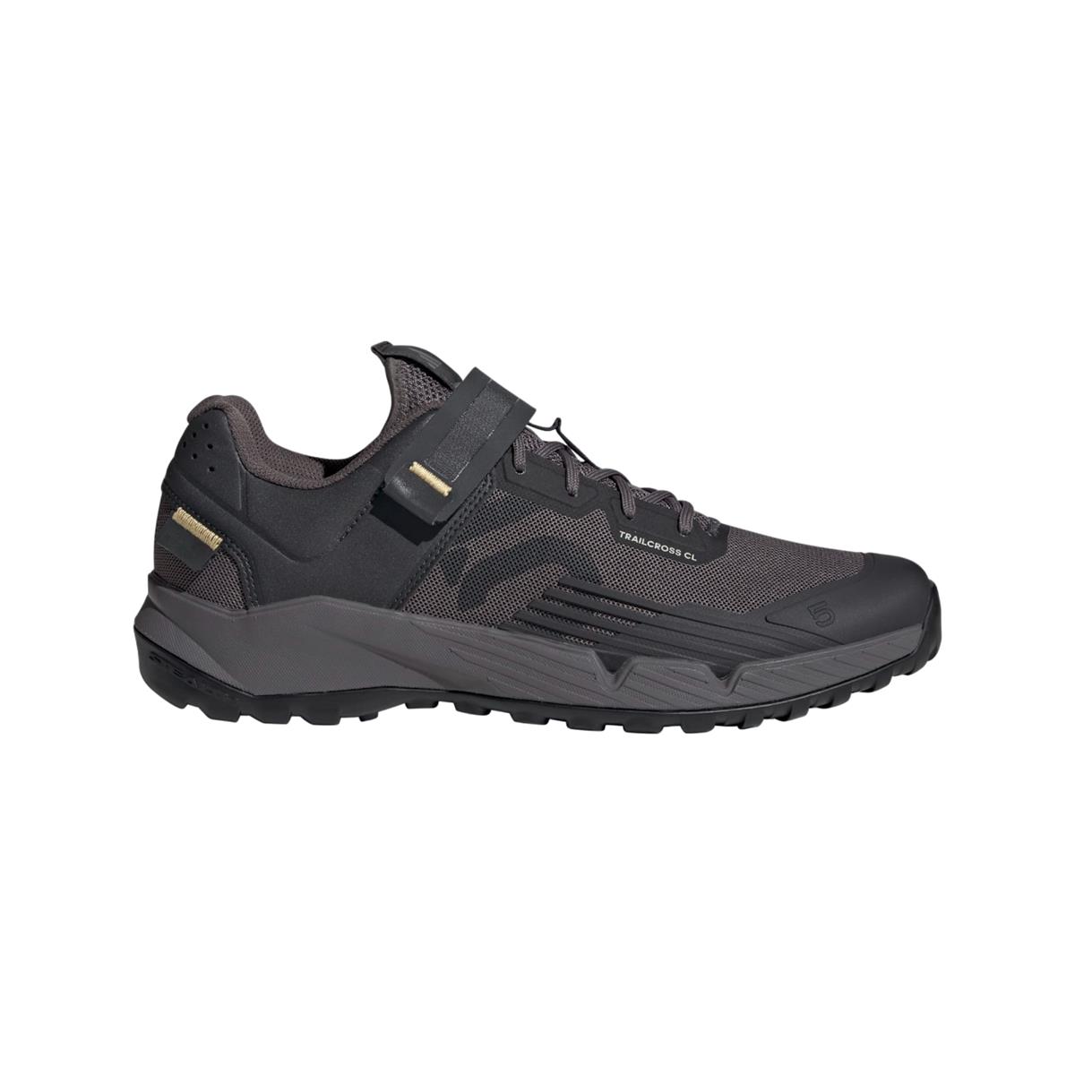 Clip 5.10 Trailcross MTB-Schuhe, Schwarz/Grau/Beige, Größe 38,5
