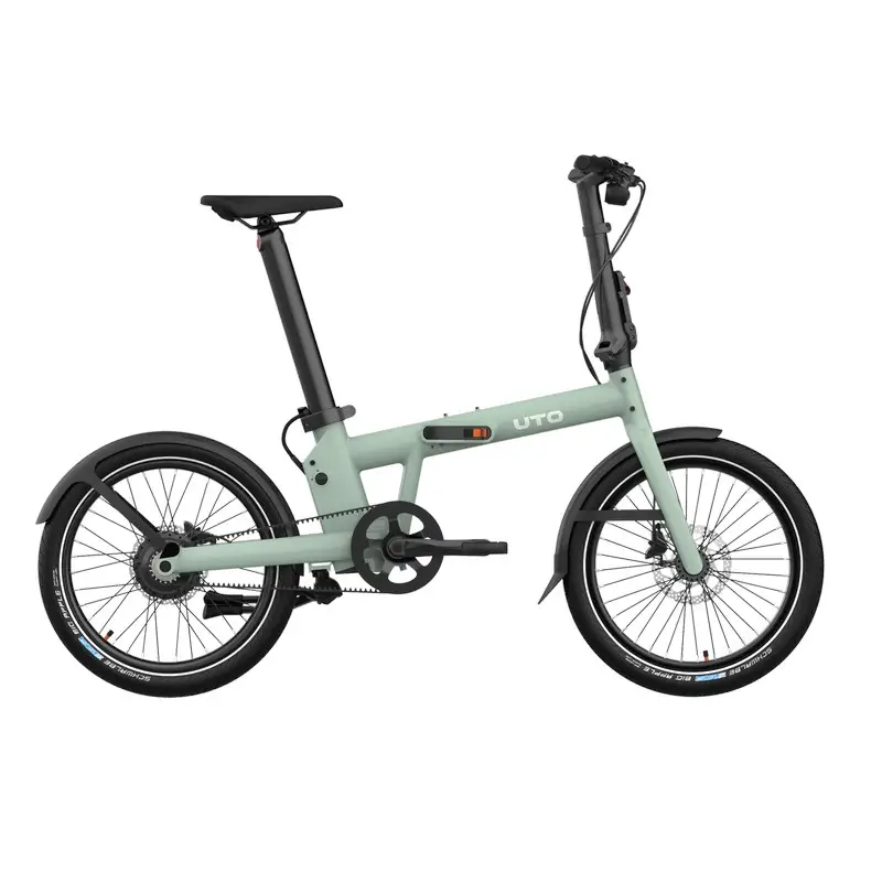 Bicicleta Elétrica Dobrável PRO20 20'' 1v 352Wh Bafang Satin Smoked Green Tamanho Único - image