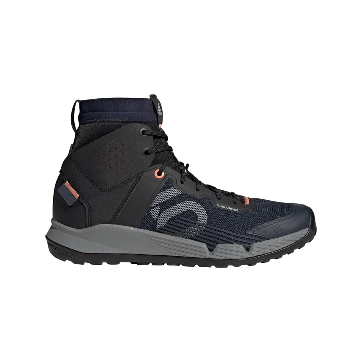 Flat 5.10 Trailcross Mid Pro MTB Shoes Black/Grey Size 42