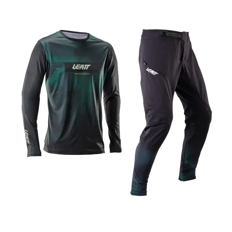 Kit de Passeio Camiseta + Calças MTB Gravity 1.0 Edição Limitada Szymon Godziek Tamanho XS - image