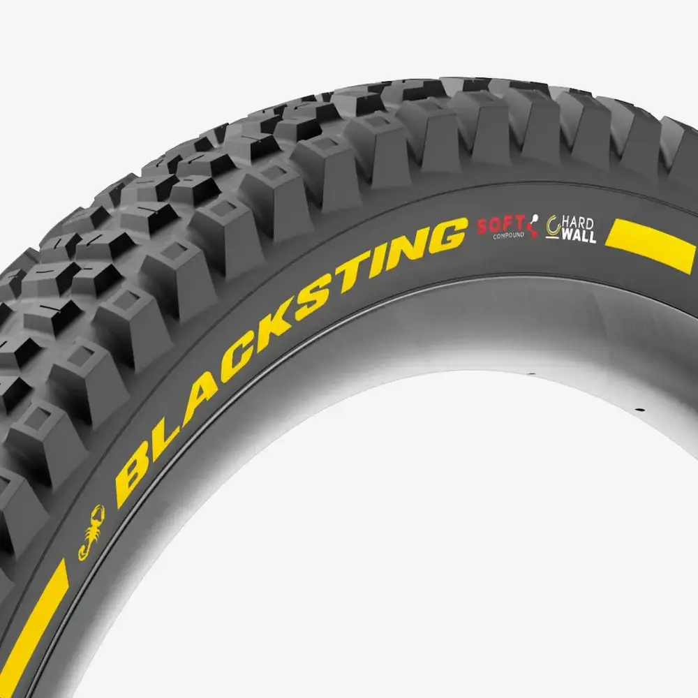 Copertone MTB Scorpion BLACKSTING HardWALL Soft Team Edition 60 TPI Yellow Label 29x2.40'' - image