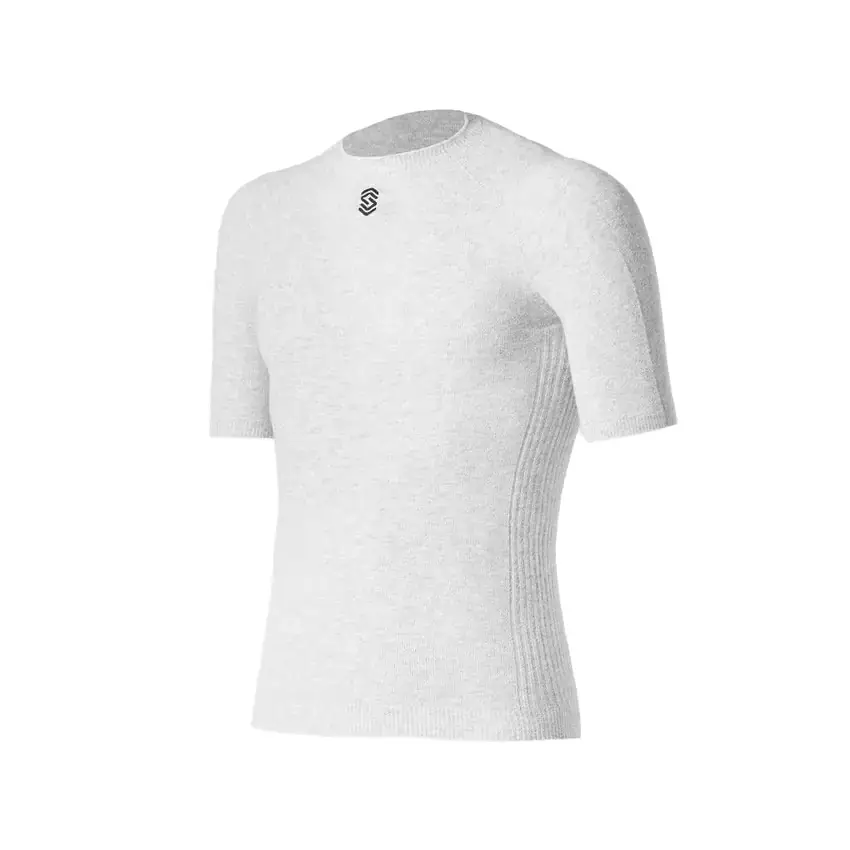 Camiseta Térmica Stay Warm Cuello Redondo Manga Corta Gris Talla XS/S - image