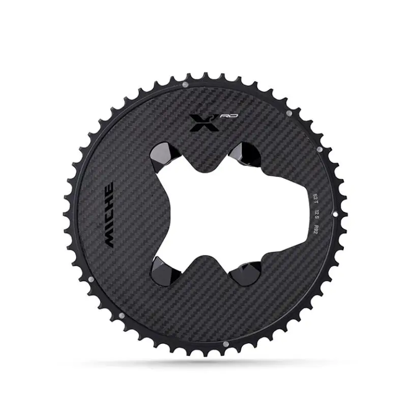 Corona Esterna X2 Compatibile Misuratore di Potenza Magene 52D Per Shimano 12v - image