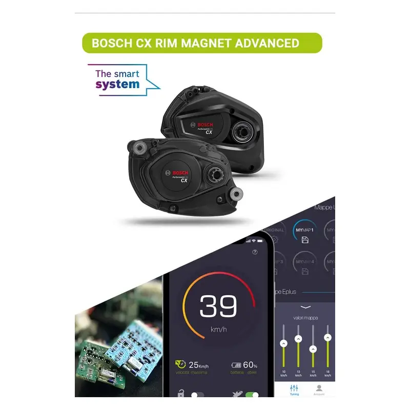 Kit de desbloqueo Advanced Bosch CX Smart System Rim Magnet Gen.5 (BDU384Y - 386Y) - Ridewill Magazine