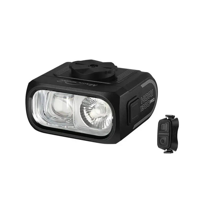 Fanalino Anteriore Led HORI 1300 Pro USB-C compatibile Garmin / Wahoo / Hammerhead Con Comando - image