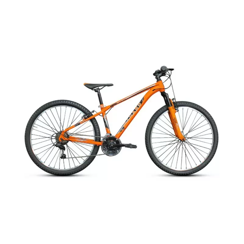 Bicicletta MTB Bambino 9-11 Anni Reaction 24'' 6v Arancio - image