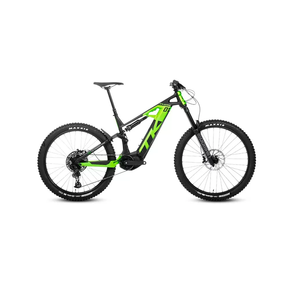 TK01 29''/27.5'' 170mm 12s 630Wh Shimano EP8 Green Color Edition 2023 Size S - image