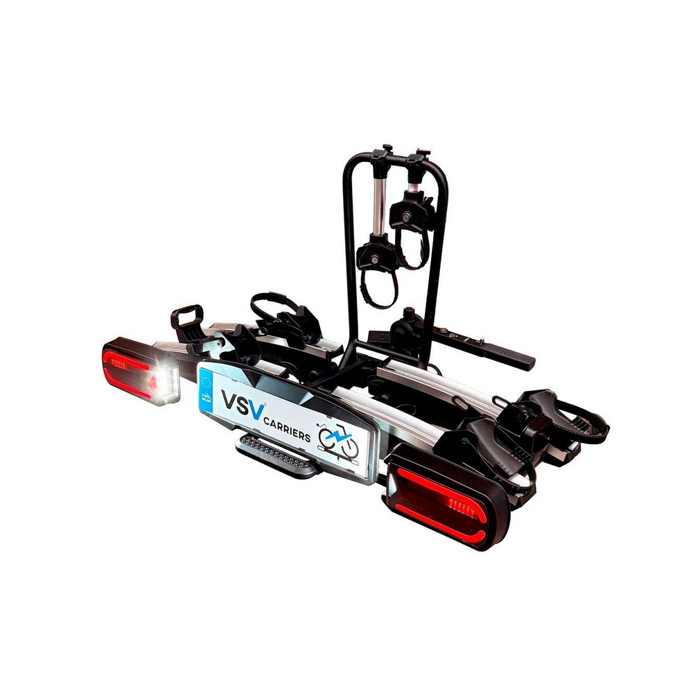 Suporte de Bicicleta para Engate de Reboque C2 2 Bicicletas