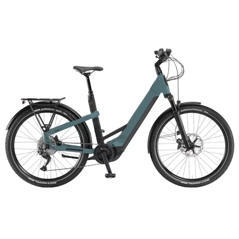 Yakun X10 Low 27.5'' 80mm 10v 750Wh Bosch Performance CX Smart System Verde 2025 Taglia S - image