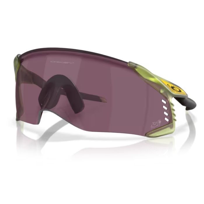 Occhiali Velo Kato Tour De France Collection Matte Trans Fern Lente Prizm Road Black