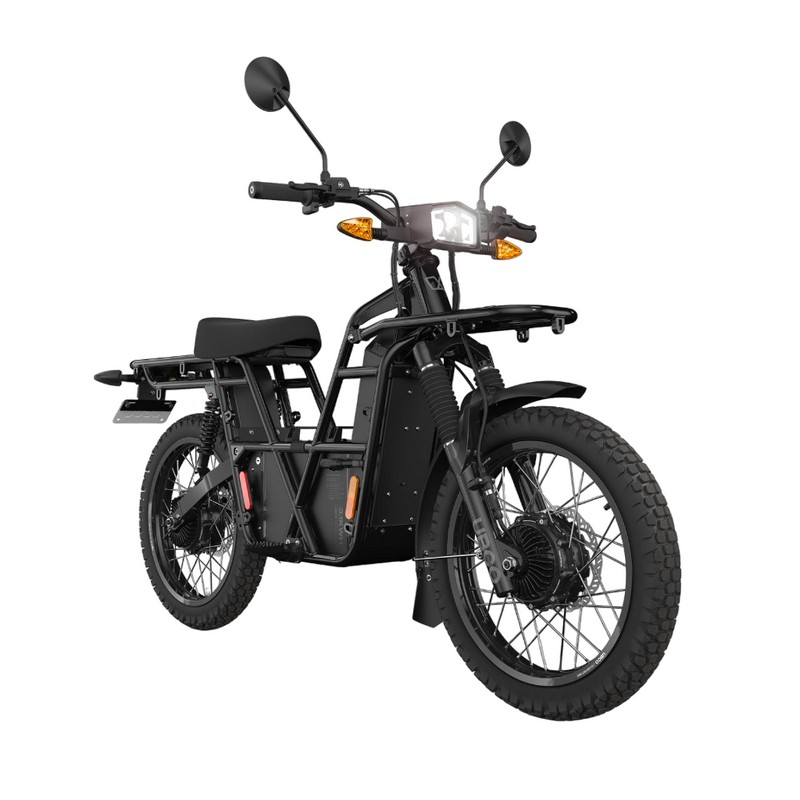 Moto Elettrica 2x2 Adventure Bike Omologabile Nero
