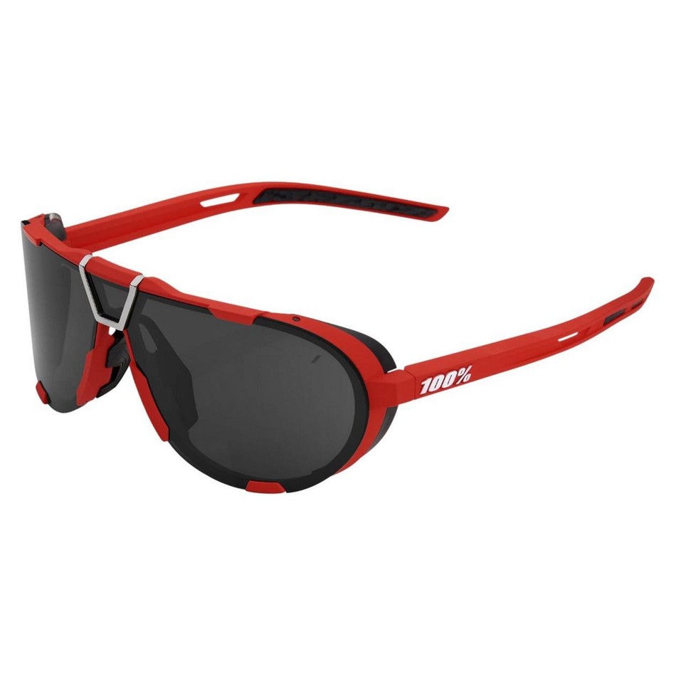 Sunglasses WESTCRAFT Soft Tact Red/Black Mirror Lens