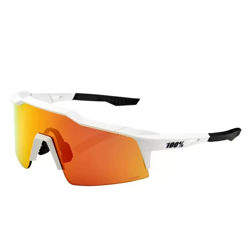 SPEEDCRAFT Soft Tact White Goggles/HiPER Multilayer Red Lens - image