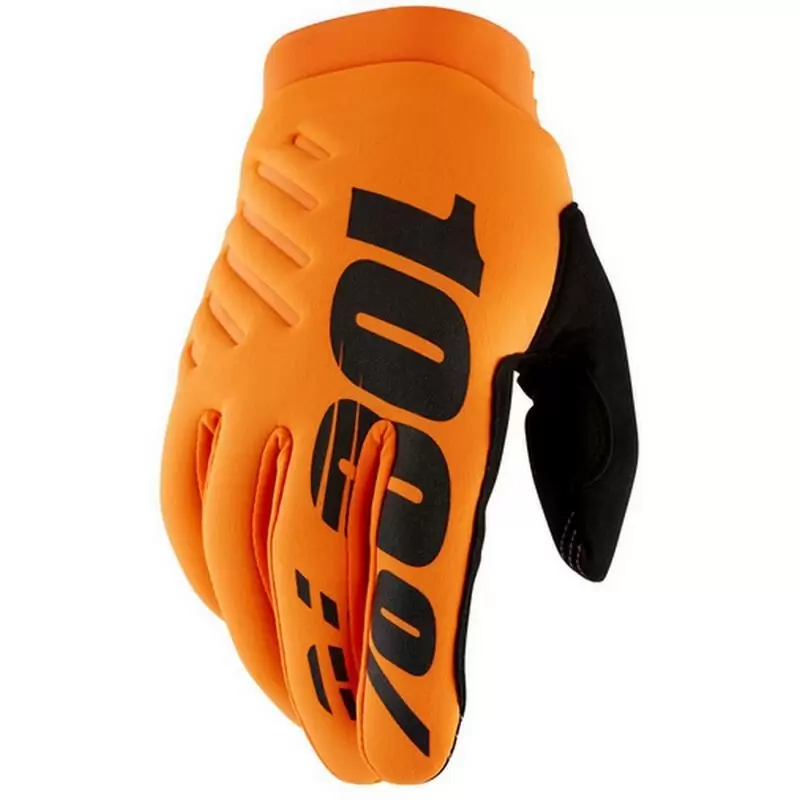 Winter Gloves Brisker Orange Size S - image