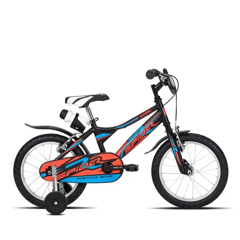 Bebê bebê 2-5 anos 12 '' Kids Steel Spider 2.0 1V preto - image